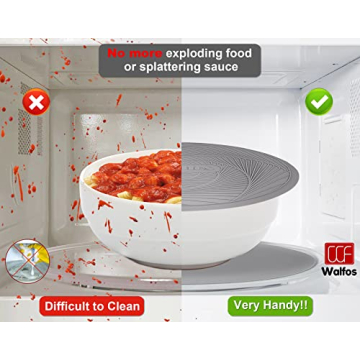Heat Resistant Silicone Microwave Mats - Walfos