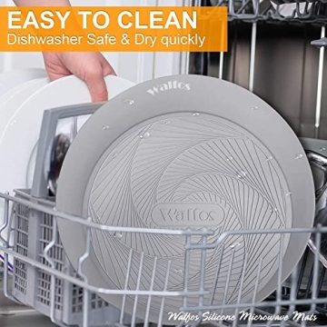 Heat Resistant Silicone Microwave Mats - Walfos