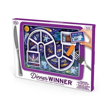 Fred DINNER WINNER Kid's Dinner Tray for Picky Eaters