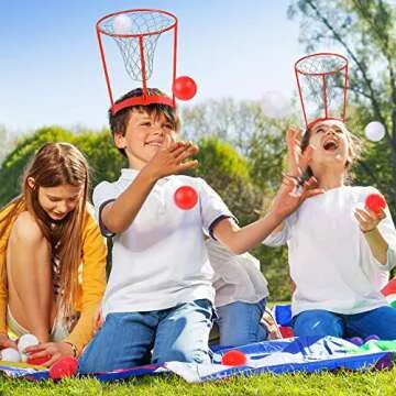 ArtCreativity Head Hoop Game for Kids and Adults