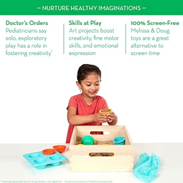 Melissa & Doug Sunny Patch Sand Cupcake Play Set for Kids