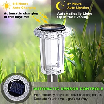 Brighten Your Yard with LIANGLOME Solar Pathway Lights