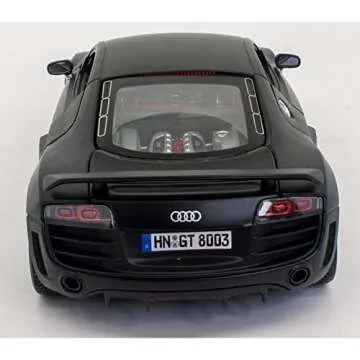 Maisto Audi R8 GT Matte Black 1:18 Scale Car Special Edition