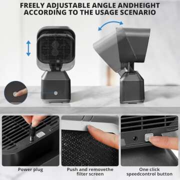 Portable Range Hood for Clean Cooking Air