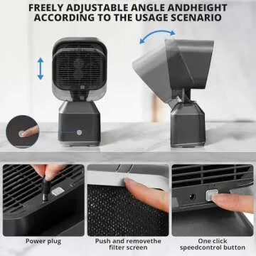 Portable Range Hood for Clean Cooking Air