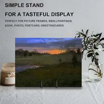 5 Pack 6-Inch Plate Stands for Display - Elegant Metal Holders