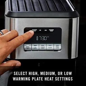 Calphalon Coffee Maker Programmable Stainless Steel 14 Cups