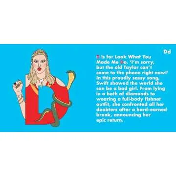 Taylor Swift Legends Alphabet