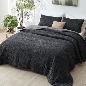 Bedsure Reversible Comforter Set for All Seasons