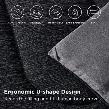 Bedsure Reversible Comforter Set for All Seasons