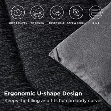 Bedsure Reversible Comforter Set for All Seasons