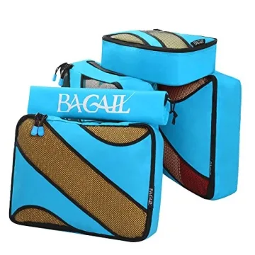 BAGAIL 6 Set Packing Cubes for Effortless Travel Organization