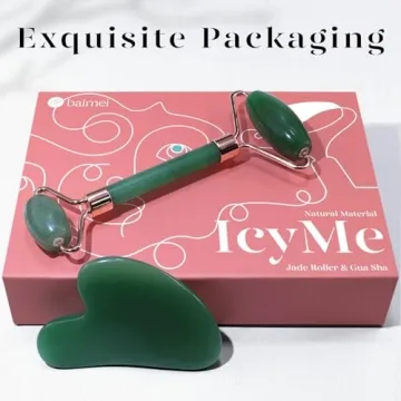 BAIMEI IcyMe Jade Roller Gua Sha Facial Tools Set