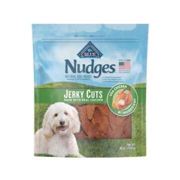Blue Buffalo Nudges Jerky Cuts Natural Dog Treats Chicken