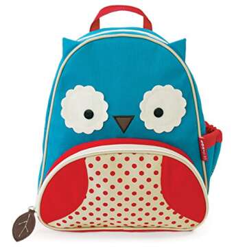Skip Hop Toddler Backpack, Zoo Preschool Ages 3-4, Owl