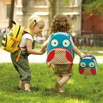 Skip Hop Toddler Backpack, Zoo Preschool Ages 3-4, Owl