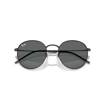 Ray-Ban RBR0103S Round Reverse Sunglasses - Black/Dark Grey
