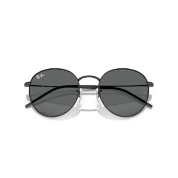 Ray-Ban RBR0103S Round Reverse Sunglasses - Black/Dark Grey
