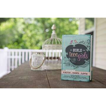 NIV, Bible for Teen Girls, Hardcover: Growing in Faith, Hope, and Love