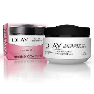 Olay Active Hydrating Cream Face Moisturizer, 1.9 fl oz