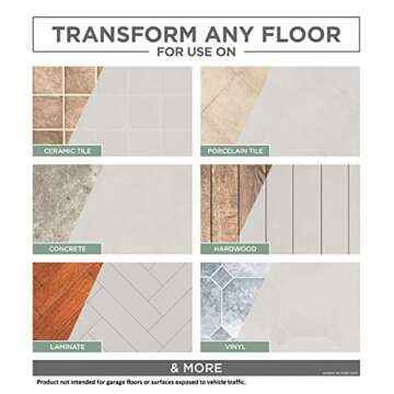 Rust-Oleum 365931 Floor Base Coat for Easy Application