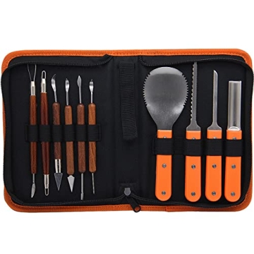Professional 10-Piece Halloween Pumpkin Carving Kit