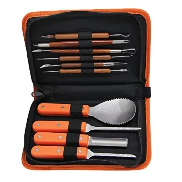 Professional 10-Piece Halloween Pumpkin Carving Kit