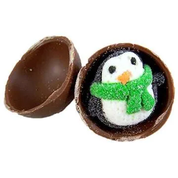 Delightful Peekaboo Penguin Chocolate Balls for Kids