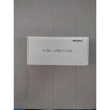 Mosirui 9-in-1 USB C Hub Multiport Adapter Docking Station