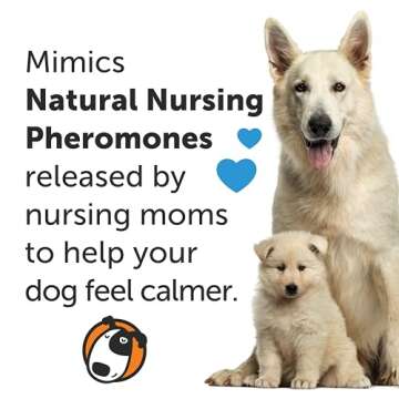 ThunderEase Dog Calming Pheromone Spray | Powered by ADAPTIL | Reduce Anxiety During Travel, Vet Visits and Boarding