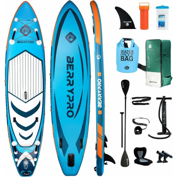 Inflatable Paddle Board for Water Sports with Accessories