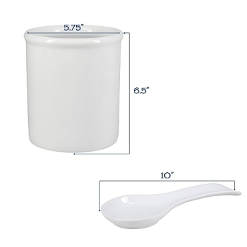 BIA Cordon Bleu Porcelain Kitchen Accessory Set of 4