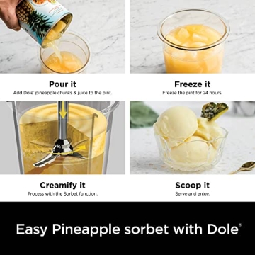 Ninja NC300 CREAMi Ice Cream Maker with 2 Containers