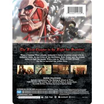 Attack on Titan - Season 1 Complete - Steelbook [Blu-ray]