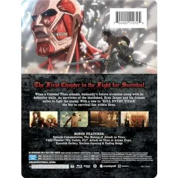 Attack on Titan - Season 1 Complete - Steelbook [Blu-ray]
