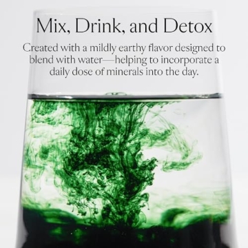 SAKARA Detox Water Drops with Chlorophyll for Detox Support