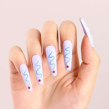 AIMEILI Soak Off Blue Gel Nail Polish Christmas Nail Color Set Of 6pcs X 10ml - Kit Set 32