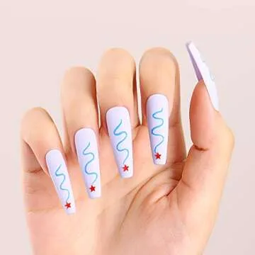 AIMEILI Soak Off Blue Gel Nail Polish Christmas Nail Color Set Of 6pcs X 10ml - Kit Set 32