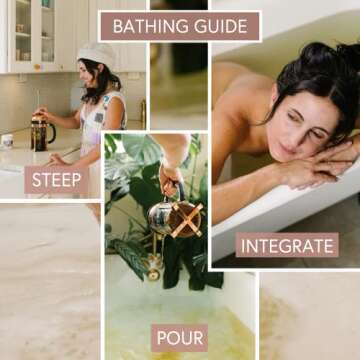 Moon Bath Botanical Tea | Herbal Ayurvedic Bath Soak