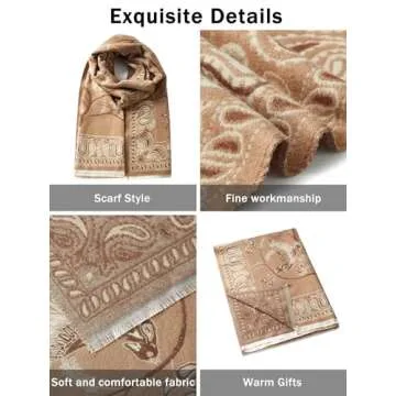 nratto Luxurious Pashmina Shawl Wrap for Women 2023