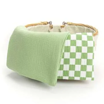 SERAPHY Muslin Swaddle Blankets for Newborns, Soft & Breathable