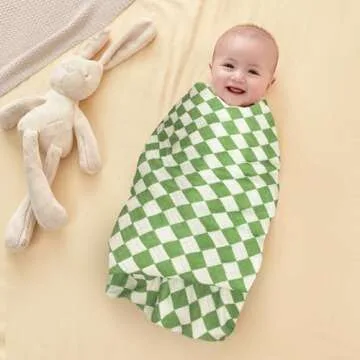 SERAPHY Muslin Swaddle Blankets for Newborns, Soft & Breathable
