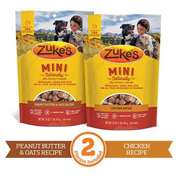 Zuke's Mini Naturals Dog Training Treats Bundle Pack