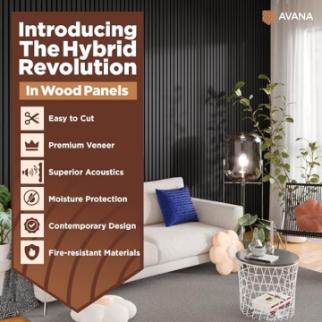 Avana Acoustic Wood Wall Panels for Stylish Soundproofing