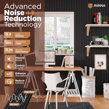 Avana Acoustic Wood Wall Panels for Stylish Soundproofing