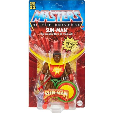 Mattel MOTU Origins Sun-Man 16 Posable Joints Action Figure