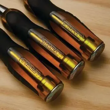 Stanley 16-970 FatMax Chisel Set for Precision Woodworking