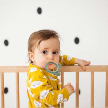 Eascrozn Baby Teething Toys: Silicone Relief 3-18 Months