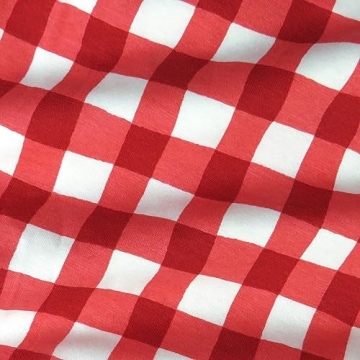 HonestBaby Family Matching Holiday Pajamas Organic Cotton, Women, Kids, Toddlers, Baby Boys, Girls, Unisex Pets, Painted Buffalo Check Red, Men's Large