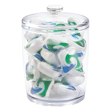 mDesign Laundry Storage Jars for Detergent & Essentials 3 Pack